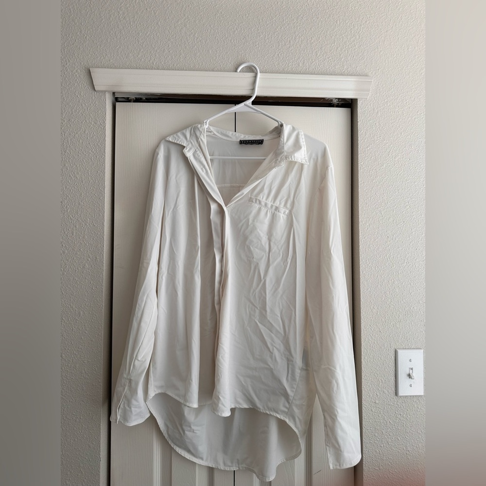 Bagatelle White Button Down Shirt